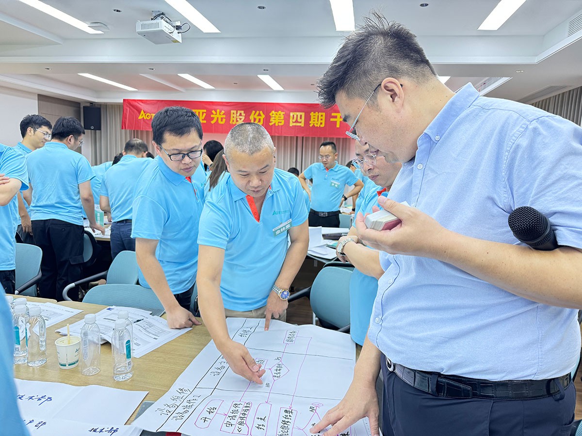 丁云峰老師帶領(lǐng)學(xué)員們進(jìn)行實(shí)戰演習