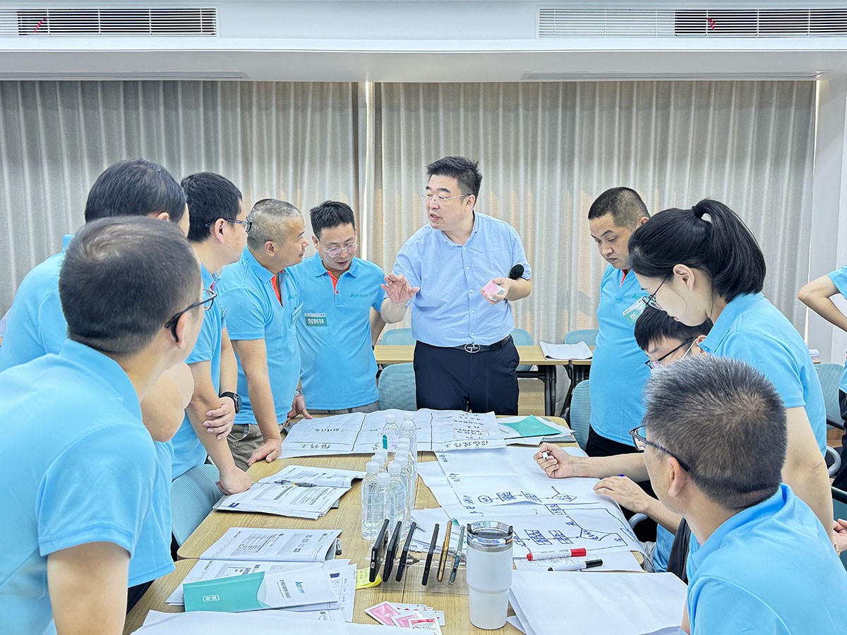 丁云峰老師帶領(lǐng)學(xué)員們進(jìn)行實(shí)戰演習